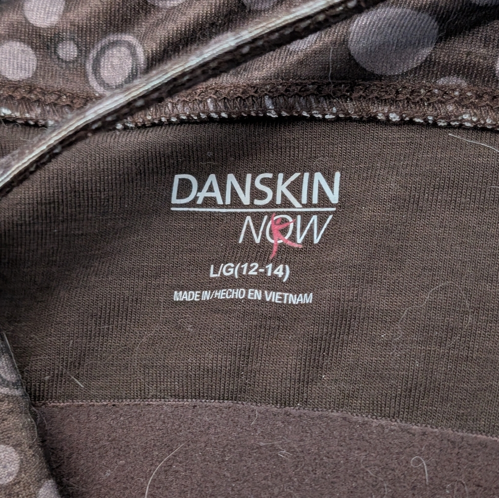 Danskin Now Women’s Large Brown 2 Piece Set Top and Pants Athleisure Sporty L - Picture 3 of 11